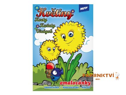 Omalovánky MFP Květiny 5300866