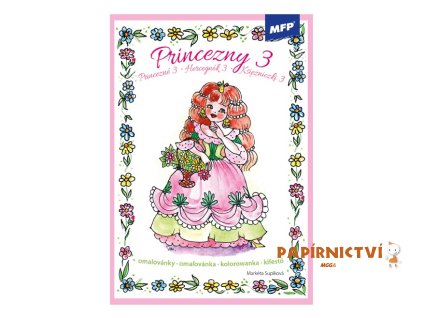 Omalovánky MFP Princezny 3 5300606