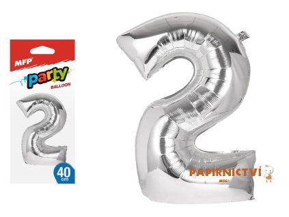 Balónek nafukovací fóliový 40cm č.2 8000135
