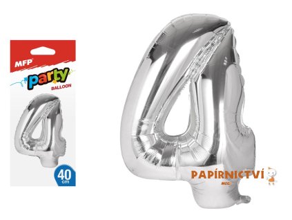 Balónek nafukovací fóliový 40cm č.4 8000137