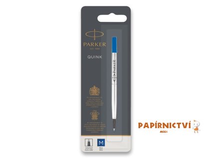 Náplň PARKER do rolleru - modrá M