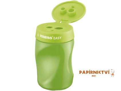 4006381492706 Stabilo Ergonomischer Dosenspitzer 3fach EASYsharpener gruen R