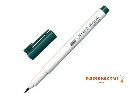 M1100-25 BOTTLE GREEN ARTIST BRUSH