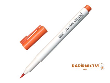 M1100-7 ORANGE ARTIST BRUSH