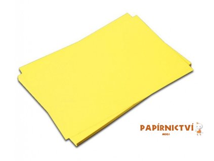 Kreslící karton A4,225g / žlutý