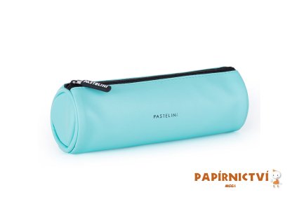 Pouzdro etue PU kulatá PASTELINI zelená 7-827