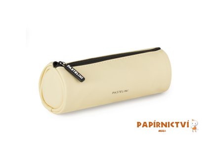 Pouzdro etue PU kulatá PASTELINI žlutá 7-828