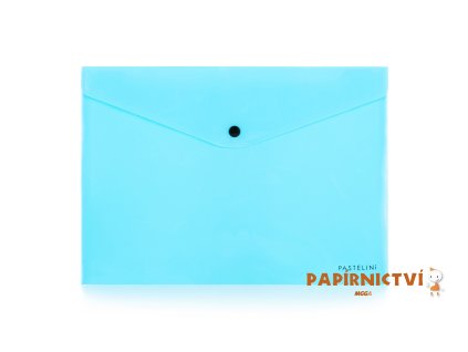 Psaníčko s drukem A4 PASTELINI modré 2-645