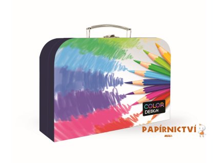 Kufřík lamino 34cm Pastelky 5-65218