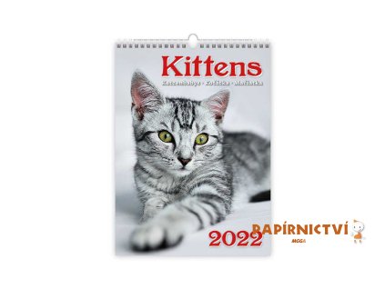 nastenny kalendar 2022 kittens katzenbabys kotatka macicky ie1920715