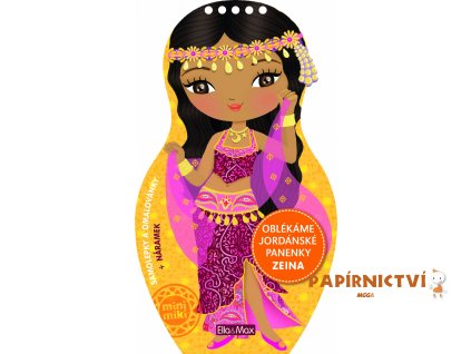 oblekame jordanske panenky zeina omalovanky 311407 33