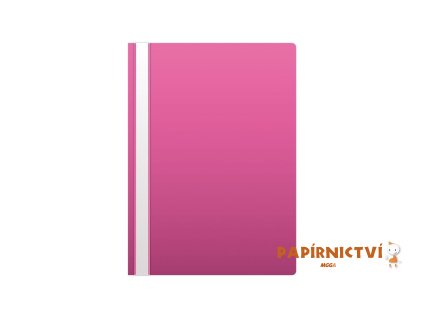 Rychlovazač A4 PP růžová 2-399A