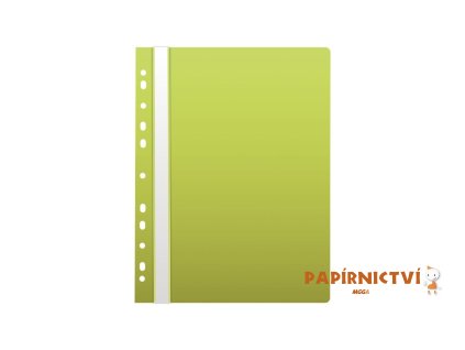 Rychlovazač A4 PP sv.zelená eurozávěs 2-481