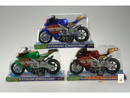 Motorka 3 barvy setrvačník