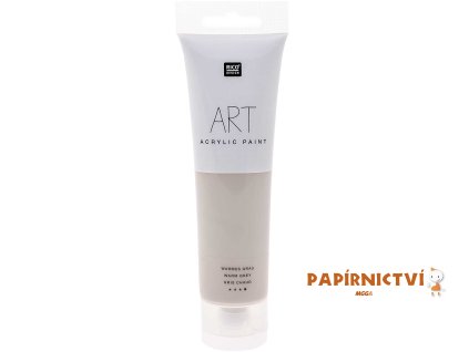 Akrylová barva 100ml teplá šedá