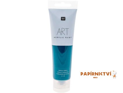Akrylová barva 100ml tyrkysová
