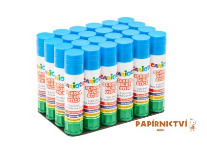 42934 CARIOCA Glue Stick 10g Plastic Tray 24 pcs