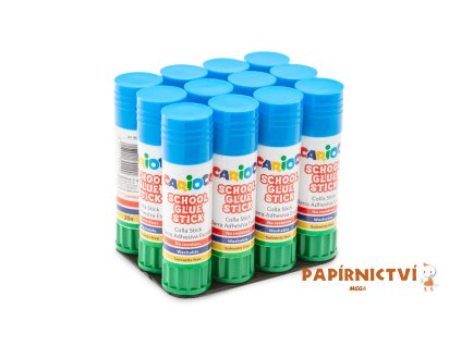 42935 CARIOCA Glue Stick 20g Plastic Tray 12 pcs