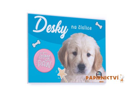 Desky na číslice Pes 3-97222