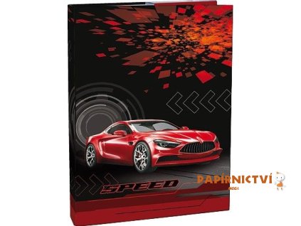 Box na sešity A4 Red speed