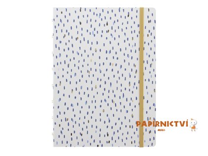 Filofax Notebook Indigo, A5, Rain