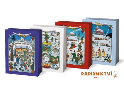 Taška MFP vánoční M LADA mix č.1 (190x250x90) 5251262