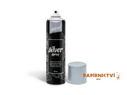 Spray 150ml dekorační stříbrný 8886215