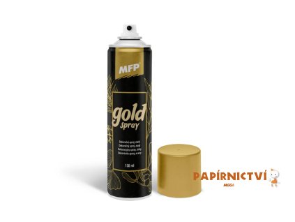 Spray 150ml dekorační zlatý 8886216
