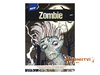 Omalovánky antistresové Zombie 210x290mm/32 5301151