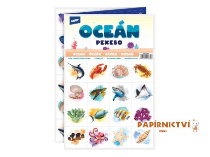 Pexeso MFP 3xA4 Oceán 5301163