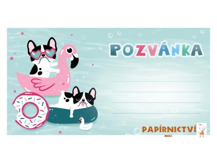 Pozvánka P019 (10ks) (190x100mm) 1240861