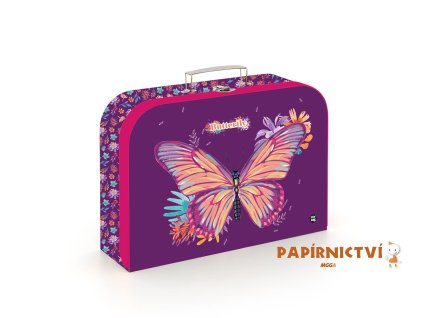 Kufřík lamino 34 cm Motýl 1 3-64723