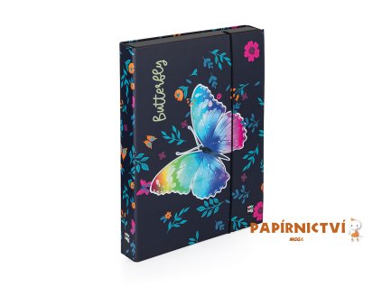 Box na sešity A4 Jumbo Motýl 2 5-78223