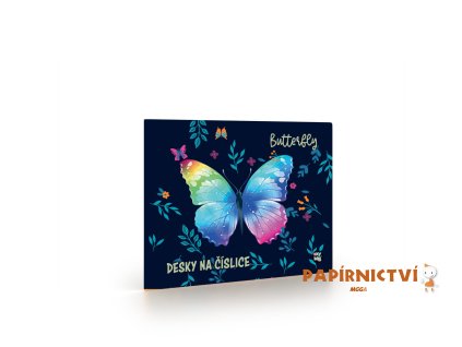 Desky na číslice Motýl 2 4-02023