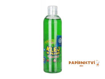 Lepidlo PVA ASTRA 250ml zelené na výrobu slizu