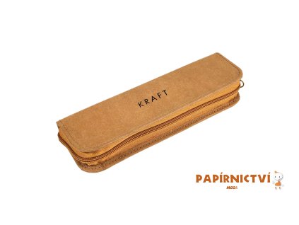Studentský penál KRAFT nature 9-24723