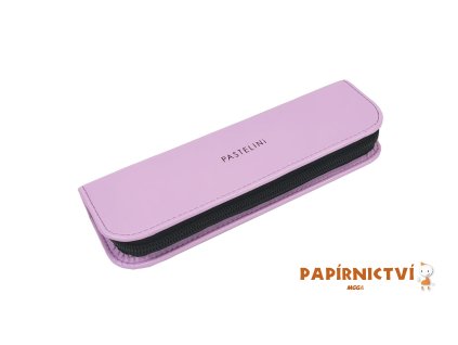 Studentský penál PASTELINI fialová 9-24823