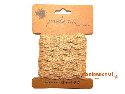 Přírodní provázek 5 mm, 3 m