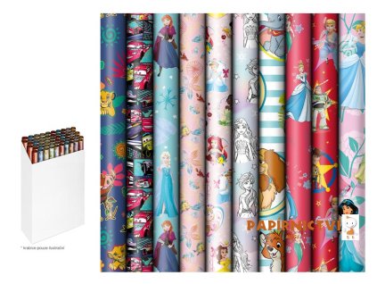 Balící papír Disney Role 2m/70cm 5904266000666