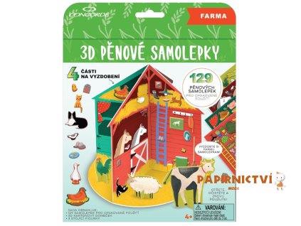 3D pěnové samolepky CONCORDE Farma A490