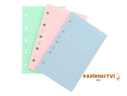 Filofax náplň Mini, papír Fashion