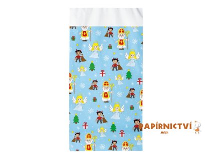 Sáček Mikuláš PP vzor20 20x39x6 5800748