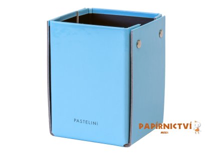 Kelímek na tužky lamino PASTELINI modrá       8-140