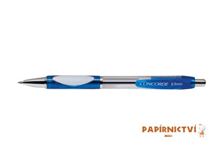 Gelové pero CONCORDE Fortuna, modrá náplň A65645