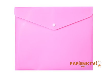 Spisové desky CONCORDE s drukem A5, pastel růžová A80055
