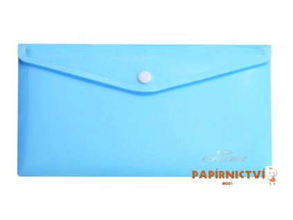 Spisové desky CONCORDE s drukem DL, pastel modrá A80057
