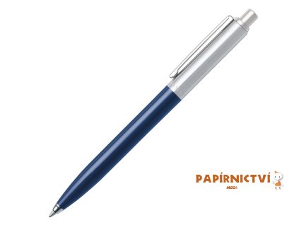 Kuličkové pero Sheaffer Sentinel - brush chrome/ blue barrel