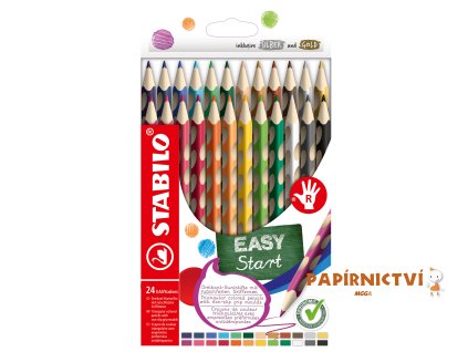 Pastelky STABILO EASY colors R 24ks 332/24
