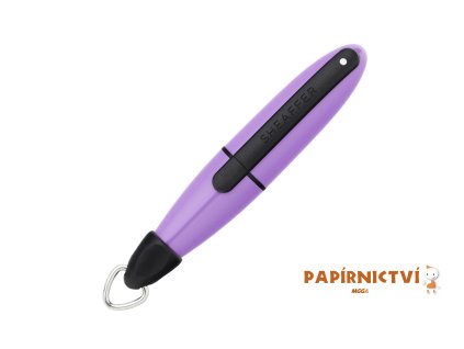 Sada Roller SHEAFFER clamshell - fialový + klíčenka