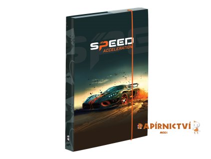 Box na sešity A4 Auto 3-74324